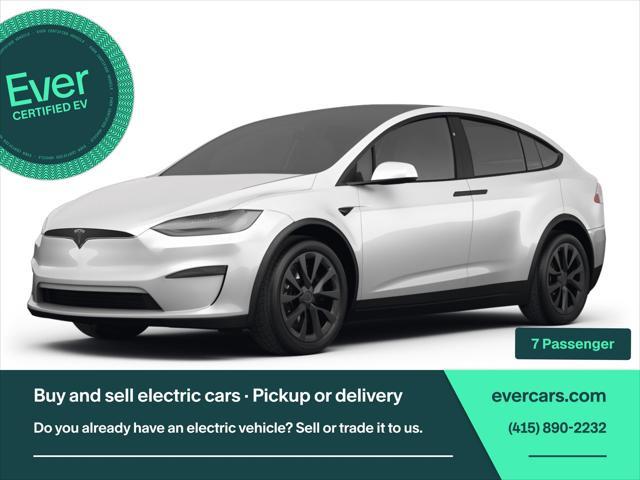 used 2022 Tesla Model X car, priced at $55,999