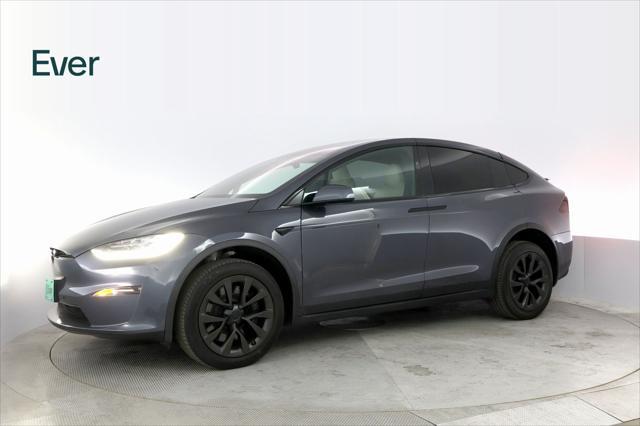 used 2022 Tesla Model X car, priced at $55,899