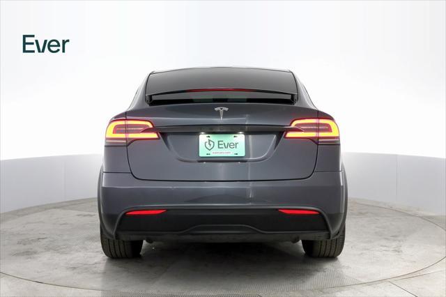 used 2022 Tesla Model X car, priced at $55,899