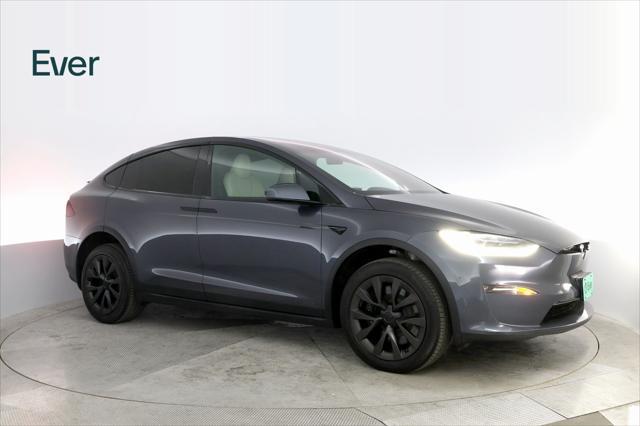 used 2022 Tesla Model X car, priced at $55,899