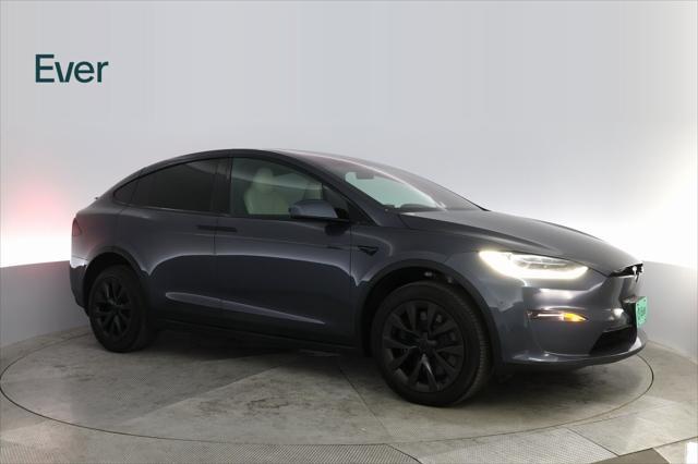 used 2022 Tesla Model X car, priced at $56,199