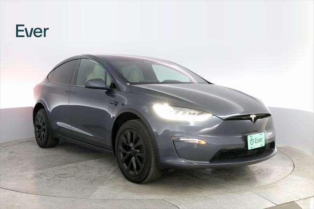 used 2022 Tesla Model X car, priced at $55,899