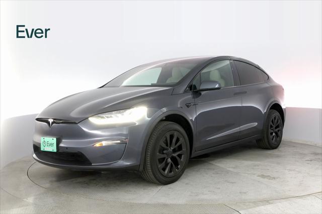 used 2022 Tesla Model X car, priced at $55,899
