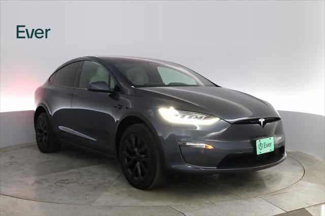 used 2022 Tesla Model X car, priced at $56,199