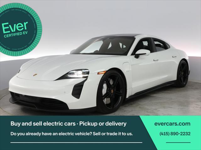 used 2020 Porsche Taycan car, priced at $62,999
