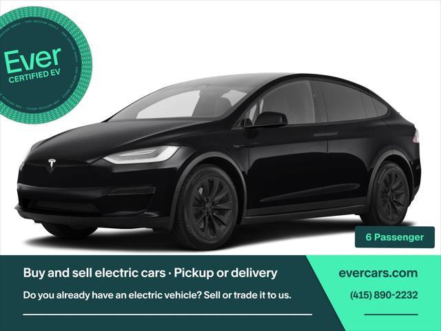 used 2022 Tesla Model X car, priced at $54,999