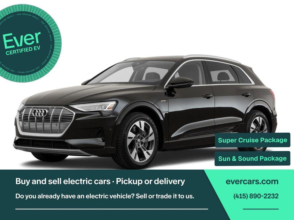 used 2021 Audi e-tron car, priced at $24,499