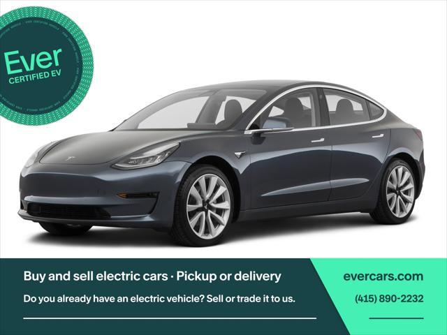 used 2018 Tesla Model 3 car, priced at $19,999