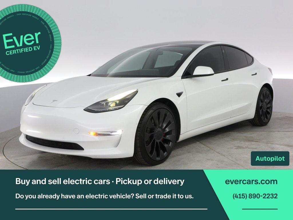 used 2021 Tesla Model 3 car, priced at $25,999