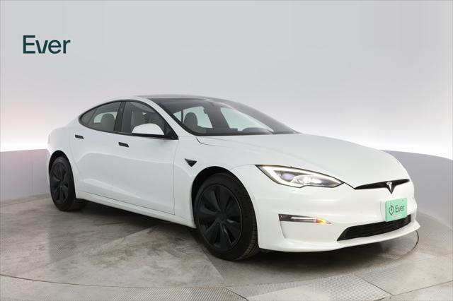 used 2022 Tesla Model S car, priced at $48,299