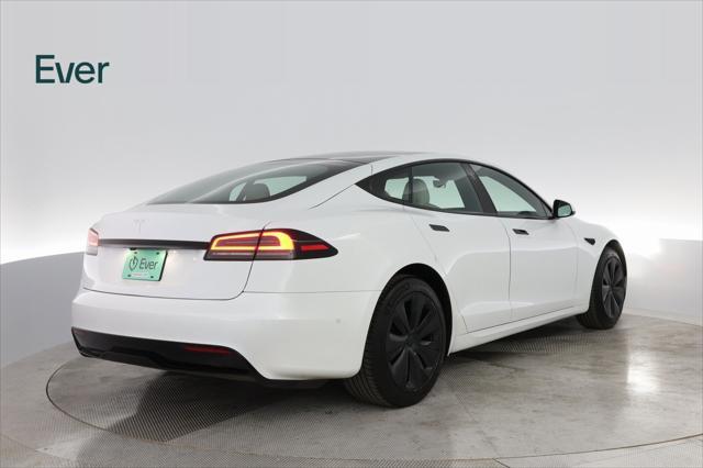 used 2022 Tesla Model S car, priced at $48,299