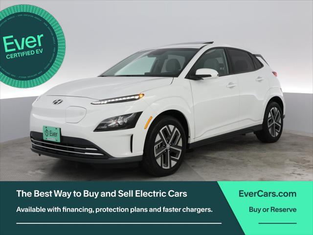 used 2023 Hyundai Kona EV car, priced at $22,999