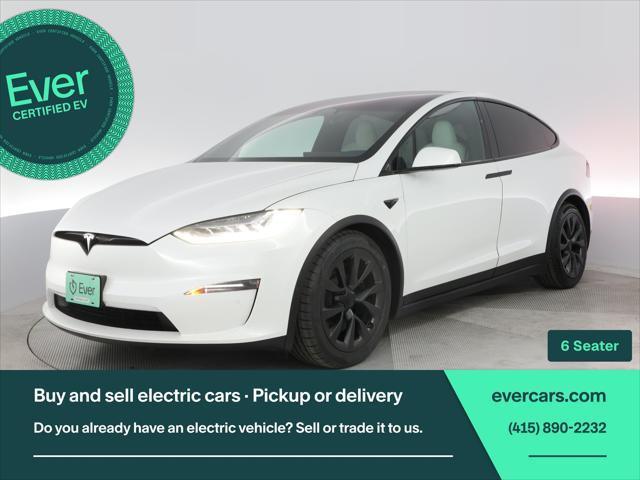 used 2022 Tesla Model X car, priced at $49,999