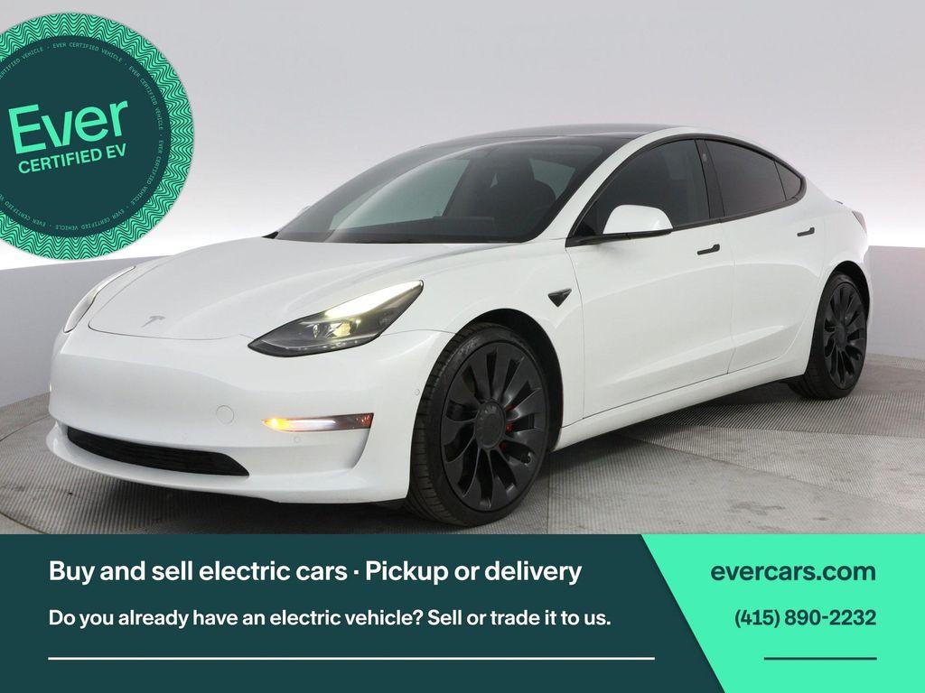 used 2022 Tesla Model 3 car, priced at $29,999