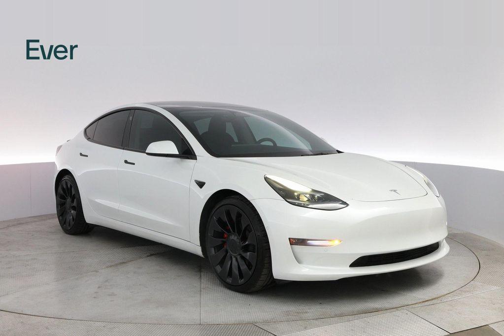 used 2022 Tesla Model 3 car, priced at $29,999