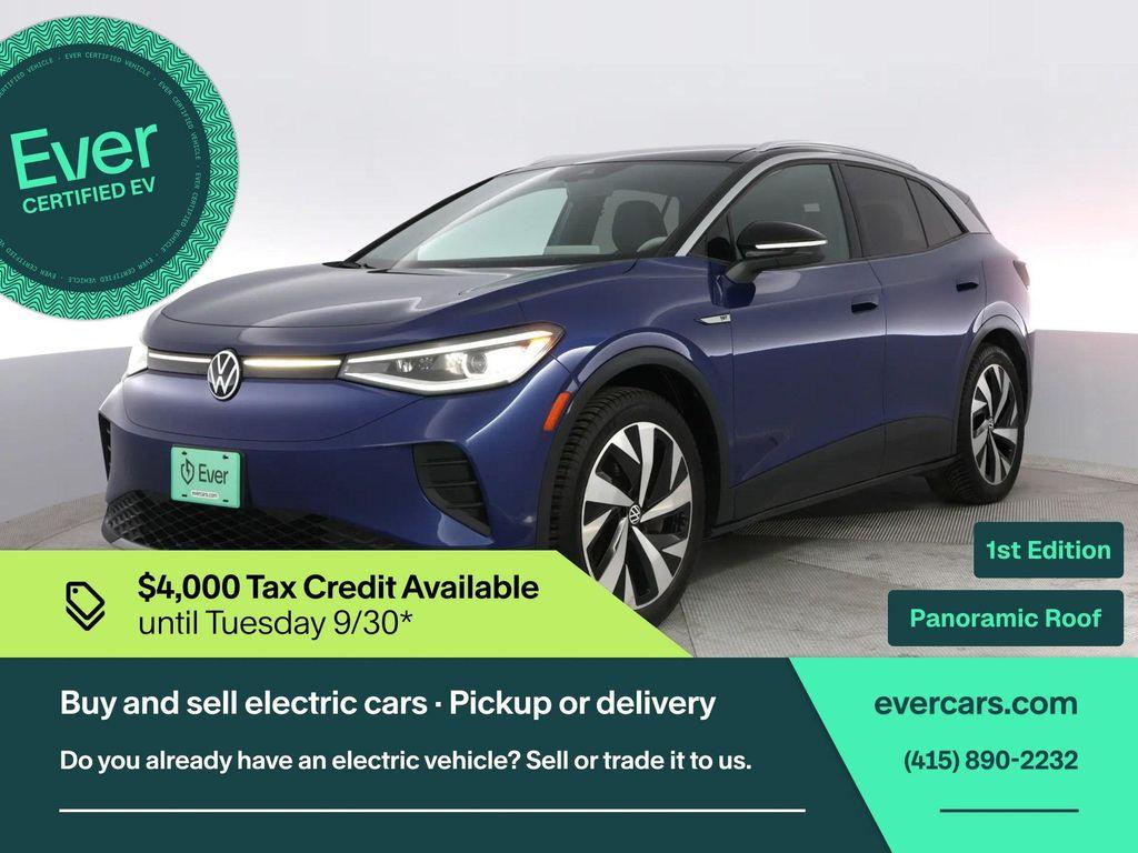 used 2021 Volkswagen ID.4 car, priced at $20,599