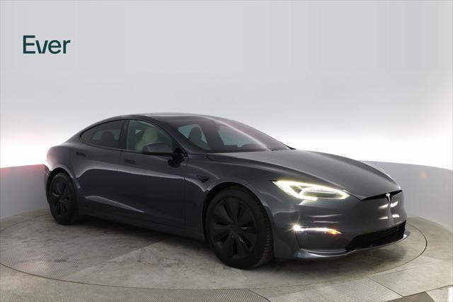 used 2021 Tesla Model S car, priced at $39,999