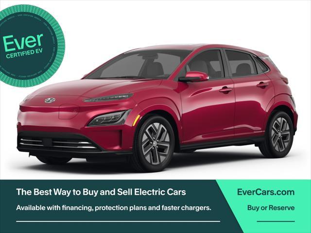 used 2022 Hyundai Kona EV car, priced at $24,909