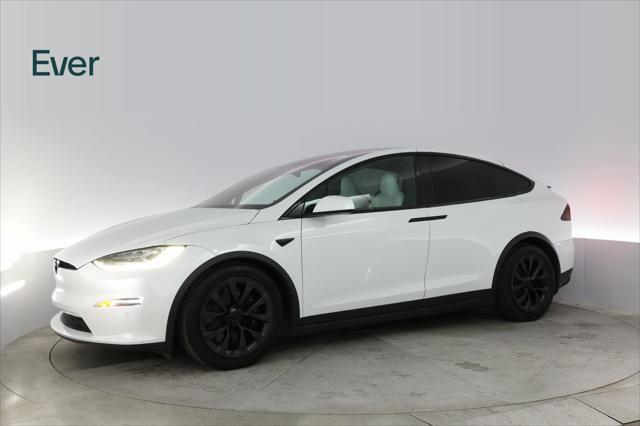 used 2022 Tesla Model X car, priced at $50,499