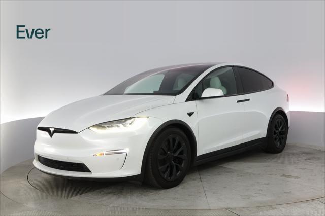 used 2022 Tesla Model X car, priced at $50,499