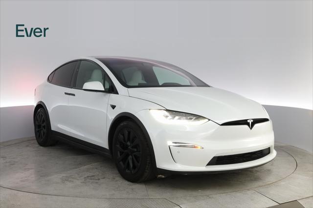 used 2022 Tesla Model X car, priced at $50,499