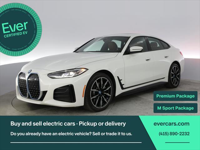 used 2022 BMW i4 Gran Coupe car, priced at $34,999