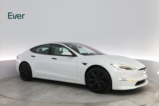 used 2022 Tesla Model S car, priced at $48,499