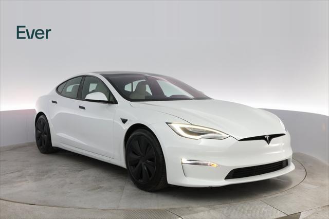 used 2022 Tesla Model S car, priced at $48,499