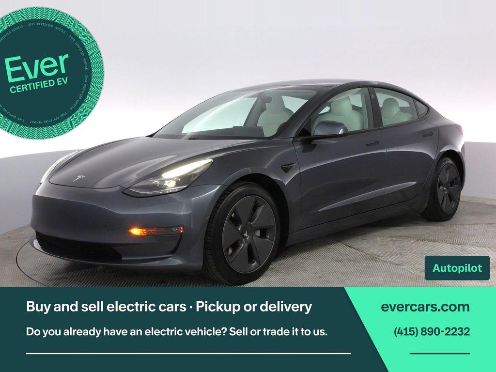 used 2021 Tesla Model 3 car, priced at $20,999