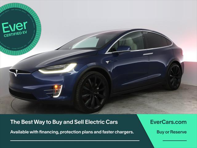 used 2021 Tesla Model X car, priced at $38,299