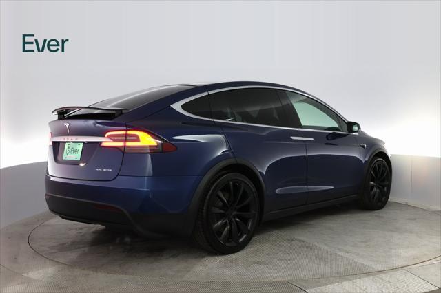 used 2021 Tesla Model X car, priced at $38,299