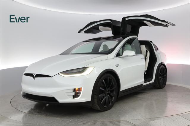 used 2020 Tesla Model X car, priced at $49,999