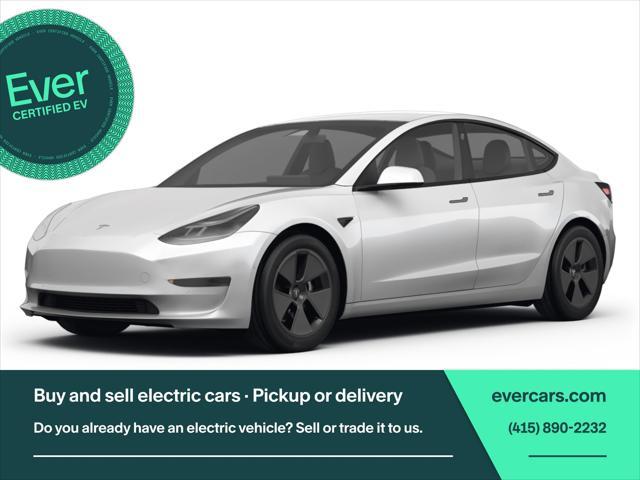 used 2023 Tesla Model 3 car, priced at $27,999