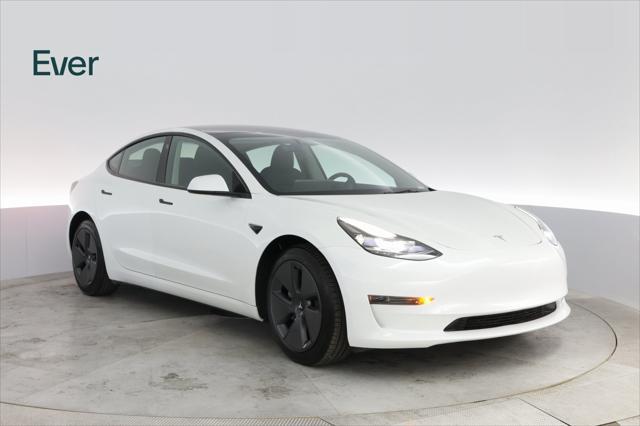 used 2023 Tesla Model 3 car, priced at $27,999