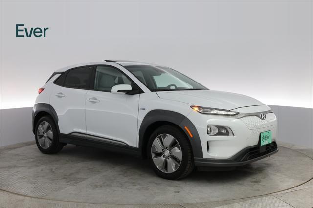 used 2020 Hyundai Kona EV car, priced at $15,744