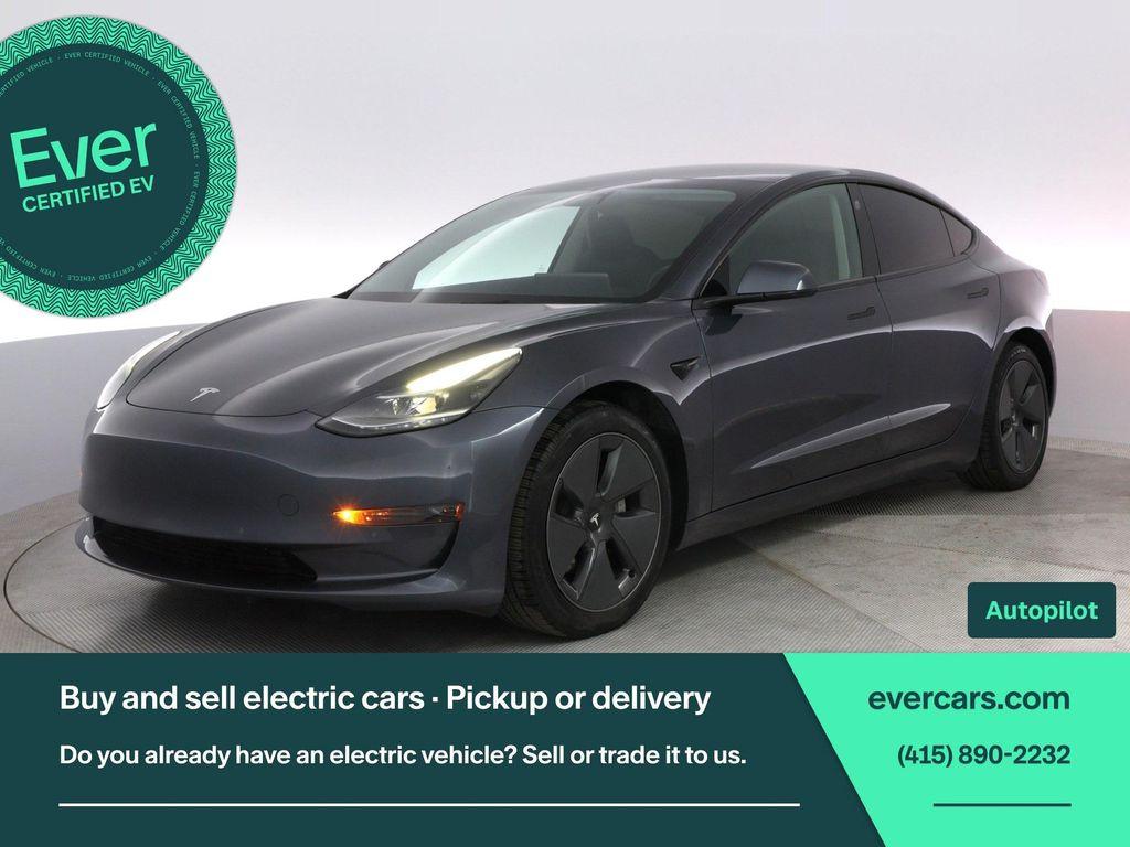 used 2022 Tesla Model 3 car, priced at $22,998