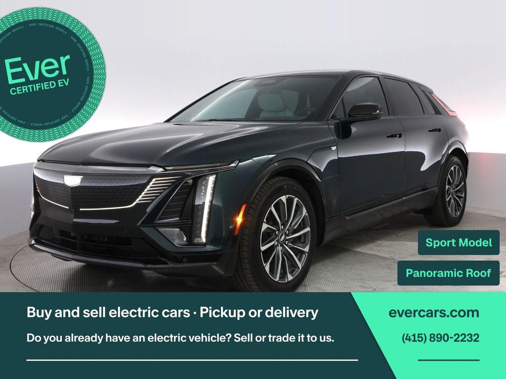 used 2024 Cadillac LYRIQ car, priced at $34,499