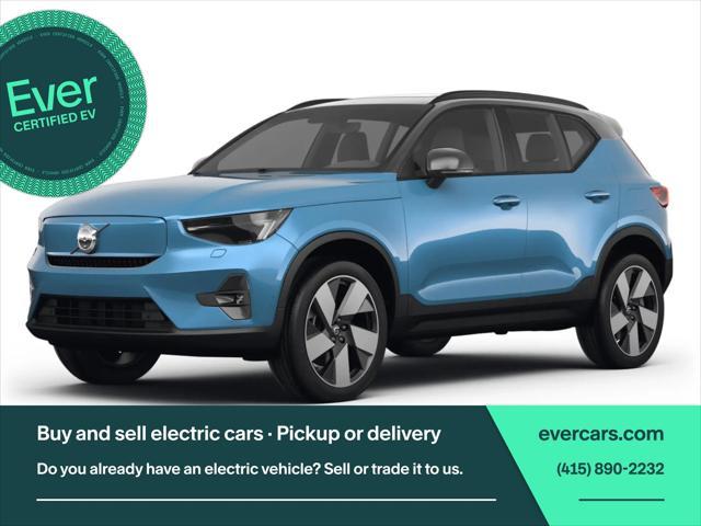 used 2023 Volvo XC40 Recharge Pure Electric car, priced at $41,999