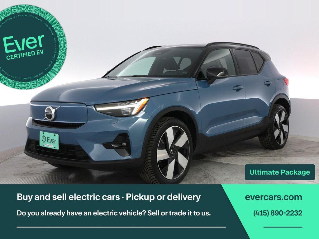 used 2023 Volvo XC40 Recharge Pure Electric car, priced at $40,699
