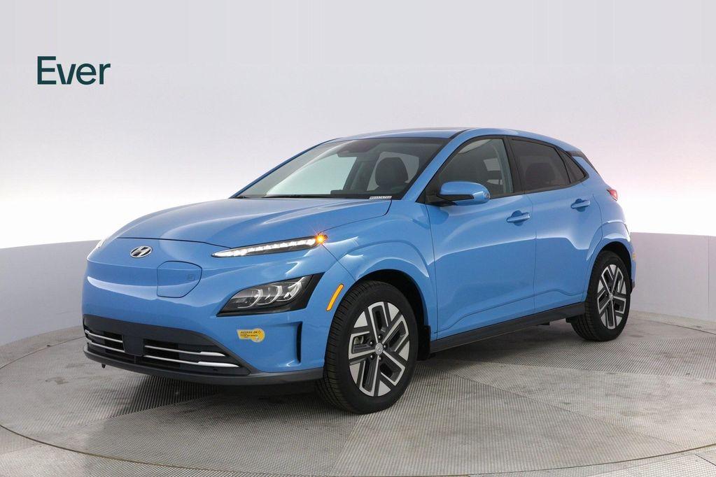 used 2022 Hyundai Kona EV car, priced at $23,999