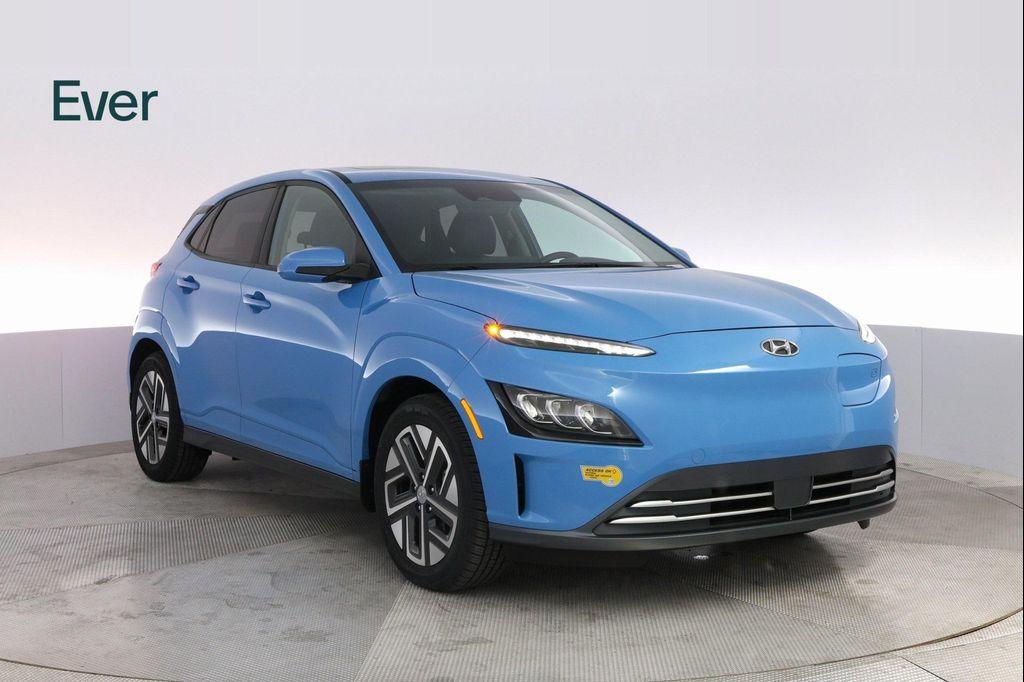 used 2022 Hyundai Kona EV car, priced at $23,999