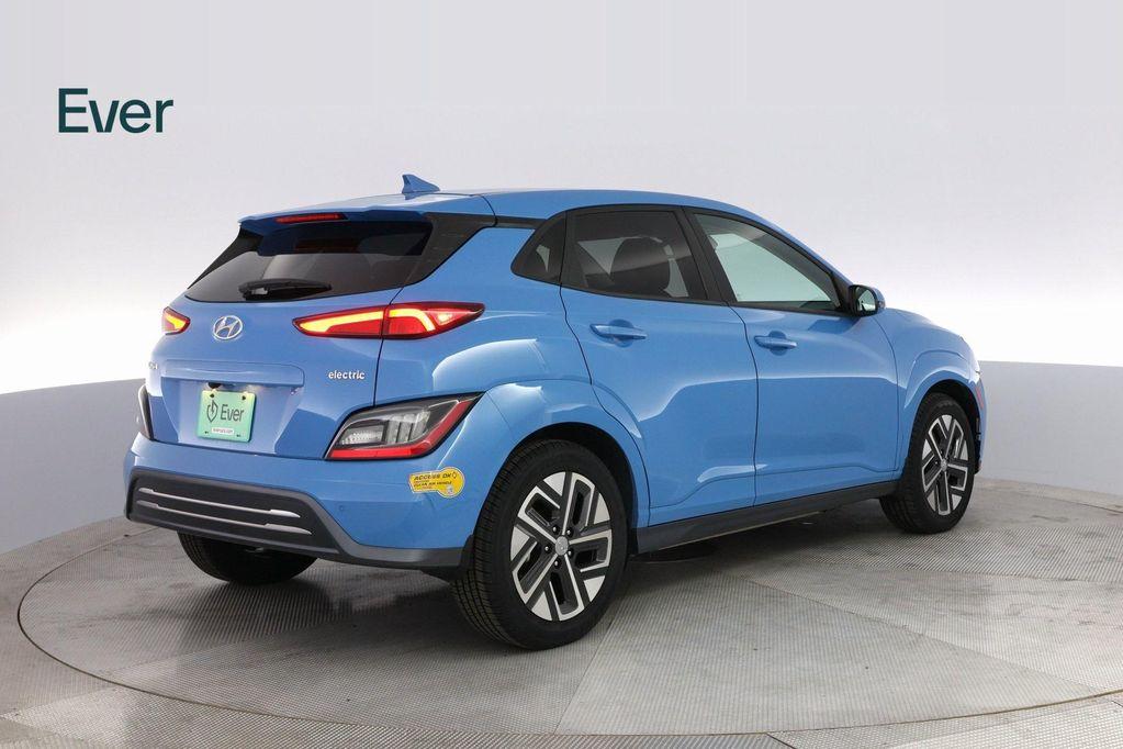 used 2022 Hyundai Kona EV car, priced at $23,999