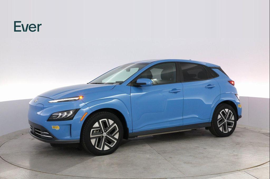 used 2022 Hyundai Kona EV car, priced at $23,999