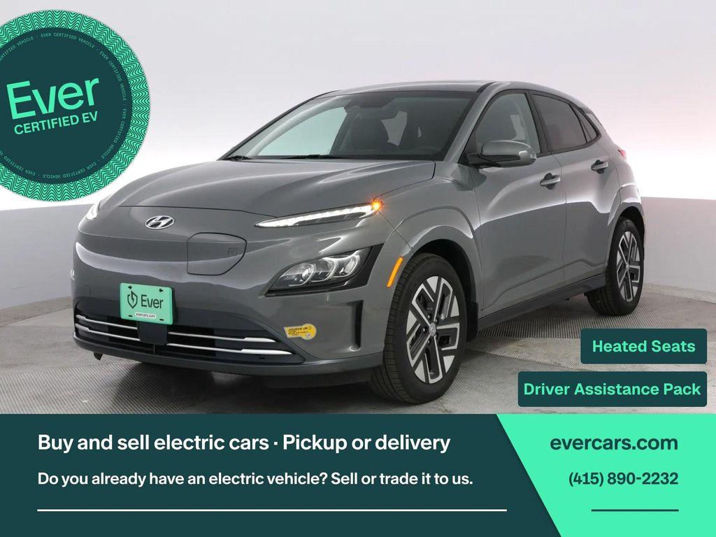 used 2022 Hyundai Kona EV car, priced at $22,999