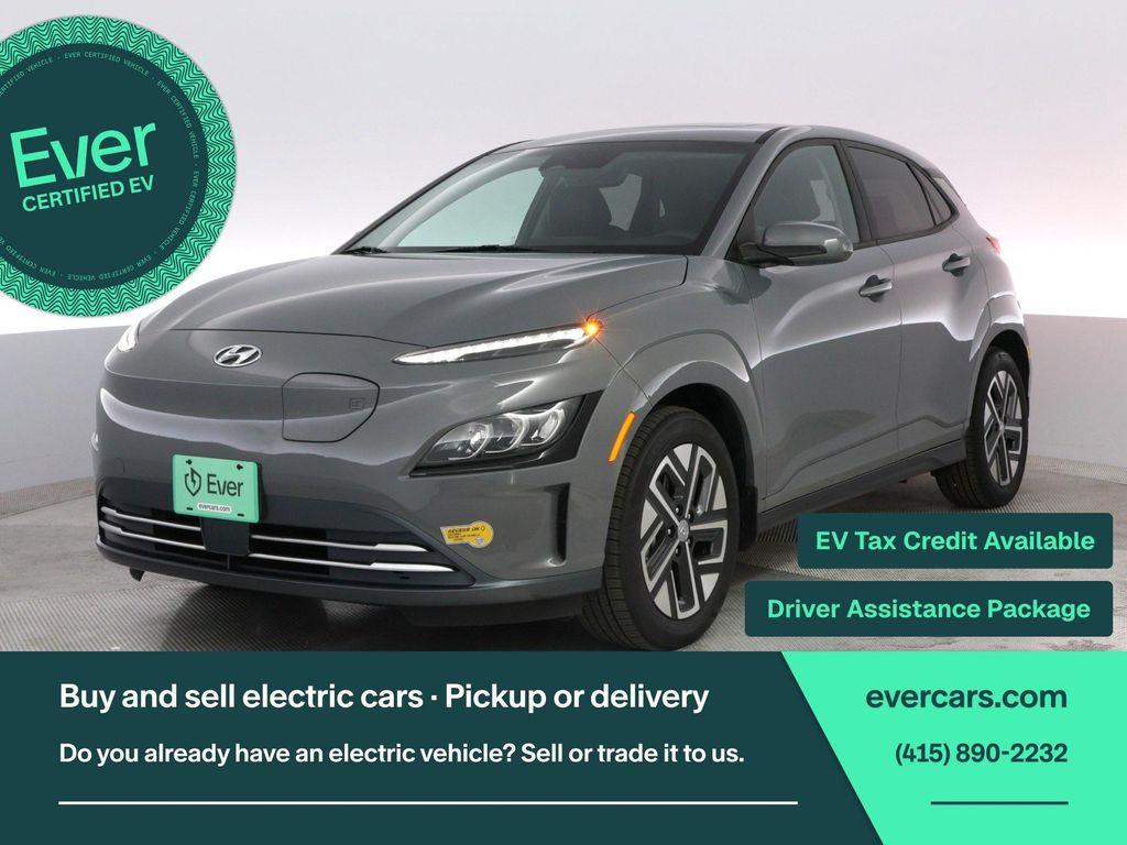 used 2022 Hyundai Kona EV car, priced at $23,750