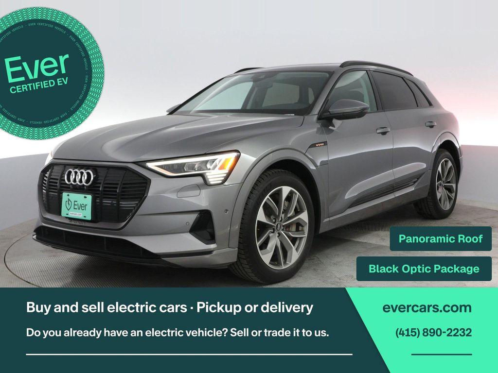 used 2021 Audi e-tron car, priced at $25,699