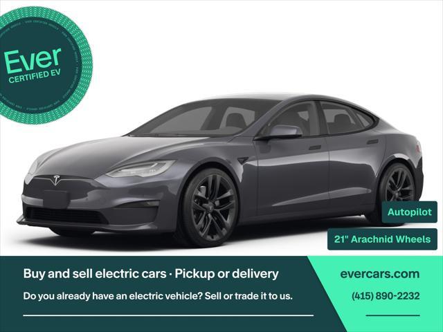used 2022 Tesla Model S car, priced at $45,999