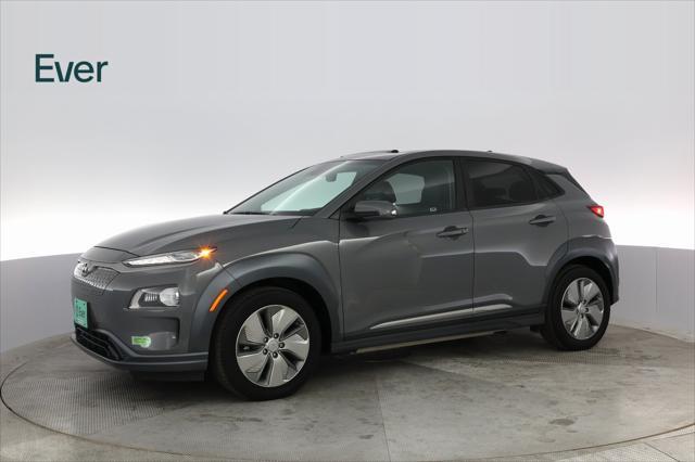 used 2021 Hyundai Kona EV car, priced at $19,999