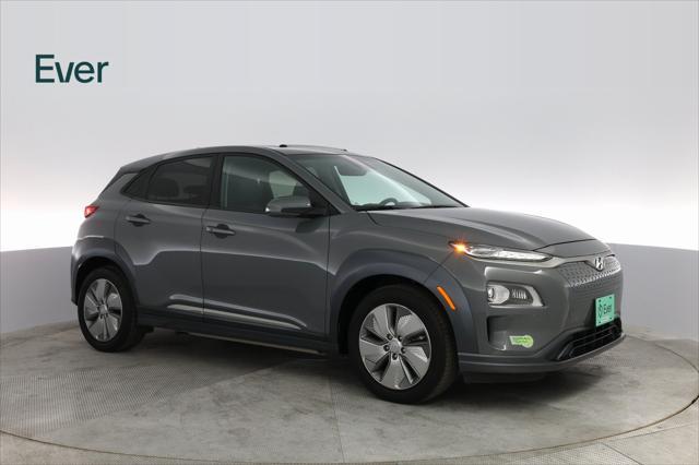 used 2021 Hyundai Kona EV car, priced at $19,999