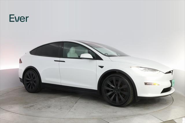 used 2022 Tesla Model X car, priced at $53,999